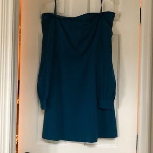 Jill Jill Stuart off the shoulder cocktail dress